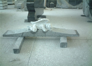 Китай Тип высекаенный рукой ряд цвета серого гранита надгробной плиты и памятника Анджела ребенк большой поставщик