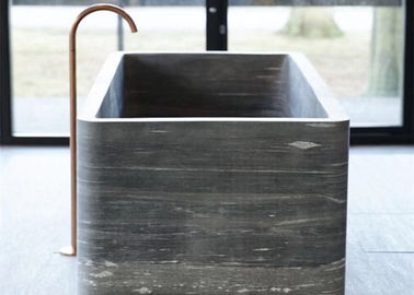Китай Современным естественным каменным финиш мрамора формы прямоугольника ванны отполированный камнем поставщик