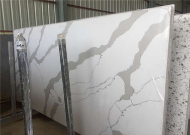 Китай Проектированная плита искусственного каменного камня кварца Калакатта белого большая поставщик