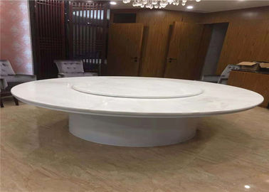 Китай Столешница естественного оникса просвечивающей белизны круглая мраморная для живущей комнаты поставщик