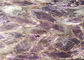 Плита заднего Лит естественная пурпурная аметхыст каменная для панели стены гостиницы поставщик