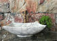 Полигональная мраморная раковина ванной комнаты, естественные каменные раковины сосуда для ванной комнаты поставщик